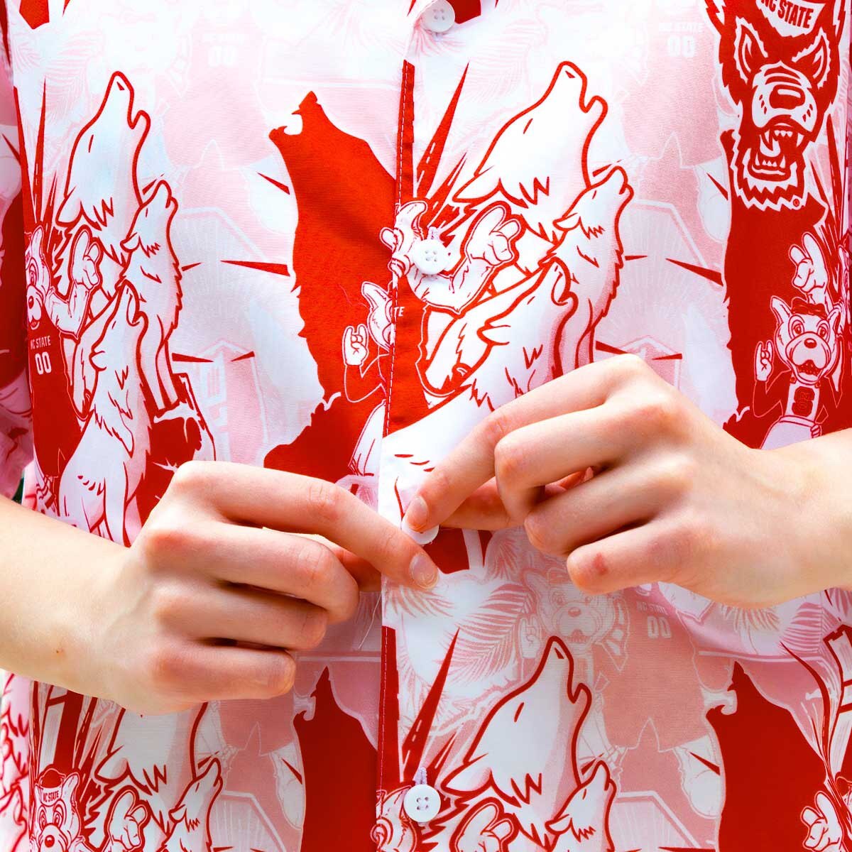 Coastal Cool x NC State Cabana Shir